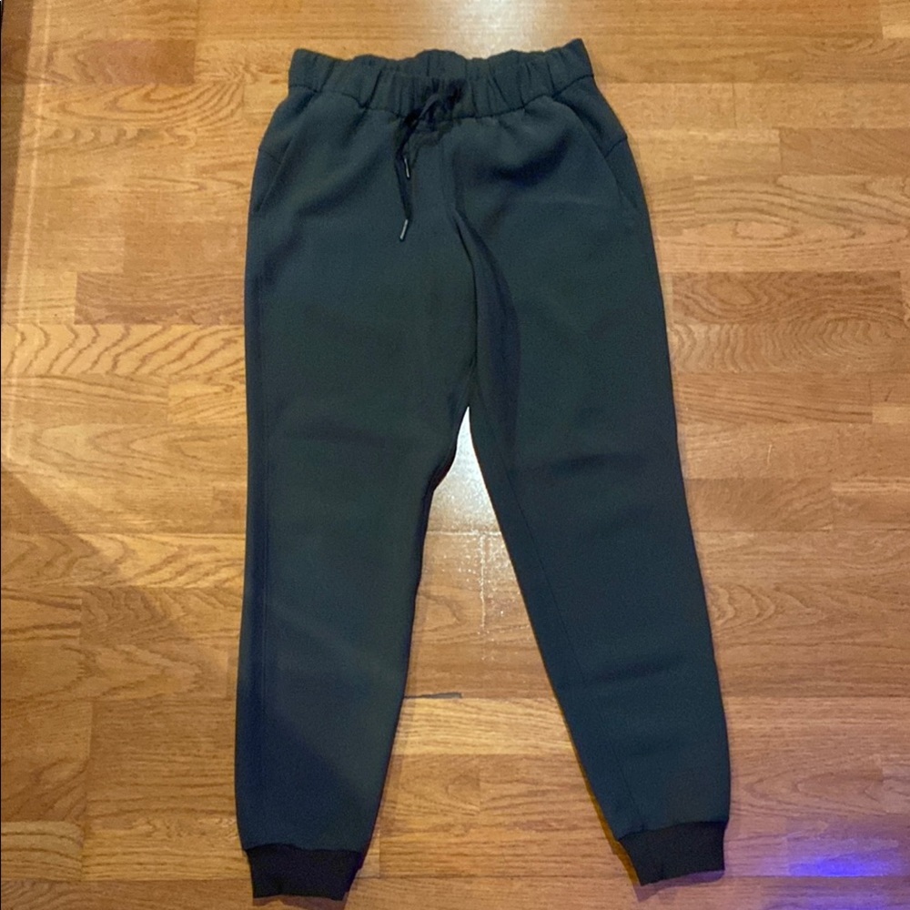 Lululemon Ready to Rulu Olive Green Jogger Size 4